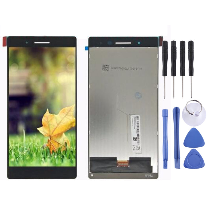 LCD Screen and Digitizer Full Assembly for Lenovo Tab 7 TB-7504 – Durable Build, Easy to Use, For Lenovo Tab 7 For Lenovo Tab 7 Black