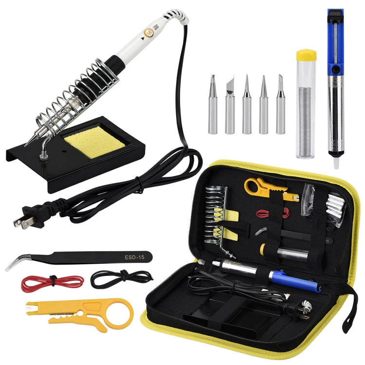 15 in 1 50Hz 60W Ordinary Soldering Electric Iron Soldering Set Kit, Random Color Delivery, Soldering Set Kit