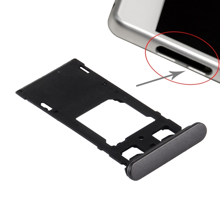 SIM Card Tray + Micro SD / SIM Card Tray + Card Slot Port Dust Plug for Sony Xperia X (Dual SIM Version) – Card Slot, For Xperia X Dual SIM, For Xperia X Dual SIM Rose, For Xperia X Dual SIM White For Xperia X Dual SIM Graphite Black