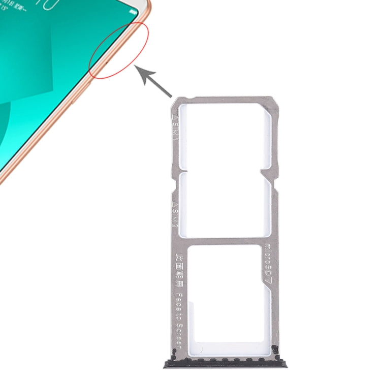 2 x SIM Card Tray + Micro SD Card Tray – Durable Build, Easy to Use, For OPPO A83, OPPO A83