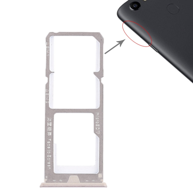 / F5 2 x SIM Card Tray + Micro SD Card Tray – Durable Build, Easy to Use, For OPPO A73 For OPPO A73 Gold