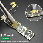 Anti-static Brush ESD Safe Motherboard Cleaning Tools For Mobile Phone PCB Electronic Repair Tools, Double Head Brush White – Durable Build, Easy to Use