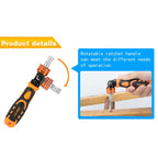 JAKEMY JM-6121 31 in 1 Professional Screwdriver Kit Disassemble Tool Screwdriver Set Multifunction for Electronics Home Tools Repairing, JM-6121 – Durable Build, Easy to Use