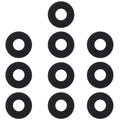 10 PCS Back Camera Lens Cover for Xiaomi Redmi 5 Plus – Durable Build, Easy to Use, For Xiaomi Redmi 5 Plus