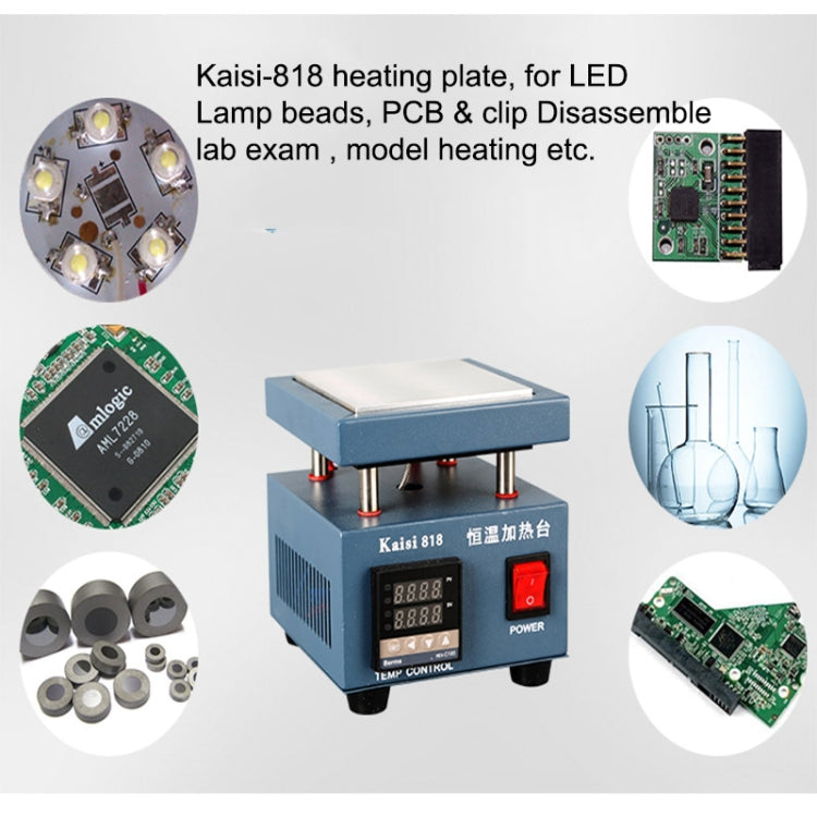 Kaisi 818 Heating Station Constant Temperature Heating Plate, US Plug, Kaisi 818 US Plug, Kaisi 818 EU Plug – Durable Build, Easy to Use
