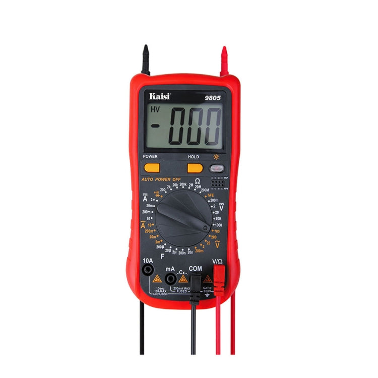 Kaisi 9805 Anti-burning Multifunctional Digital Universal Multimeter Auto-Range Digital Multimeter – Durable Build, Easy to Use Default Title