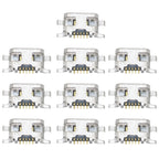 10 PCS Charging Port Connector for Blackberry 9900 / 9930 – Durable Build, Easy to Use, For Blackberry 9900 / 9930 For Blackberry 9900 9930