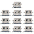 10 PCS Charging Port Connector for Motorola Moto M XT1662 – Durable Build, Easy to Use, For Moto M For Moto M
