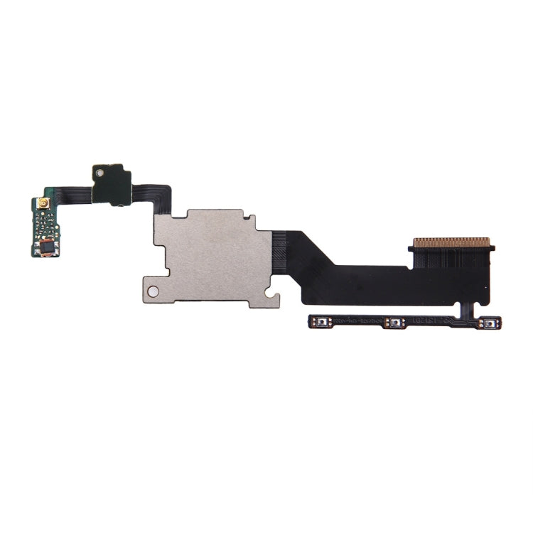 SD Card Socket + Power Button & Volume Button Flex Cable for HTC One M9+ – Durable Build, Easy to Use, For HTC One M9+ (Volume)