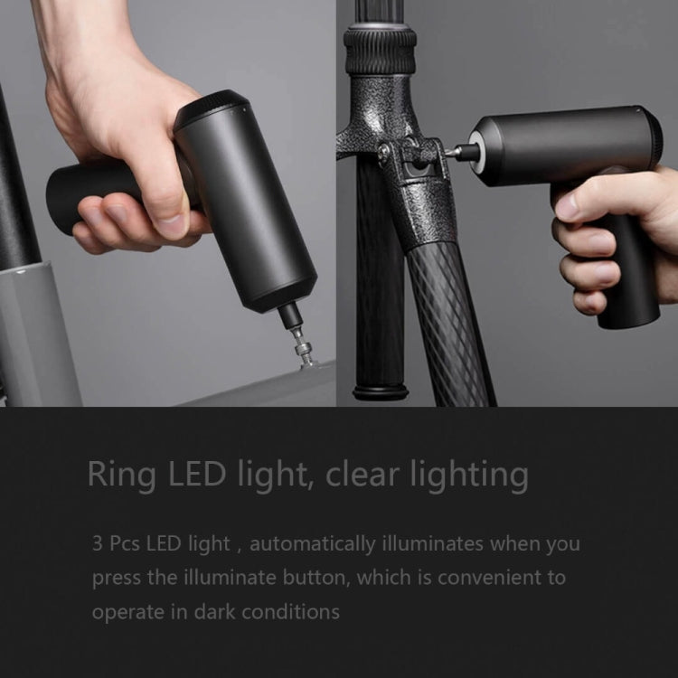 Original Xiaomi Mijia Cordless Rechargeable Screwdriver With 12 PCS S2 Screw Bits, With 12 PCS S2 Screw – Durable Build, Easy to Use