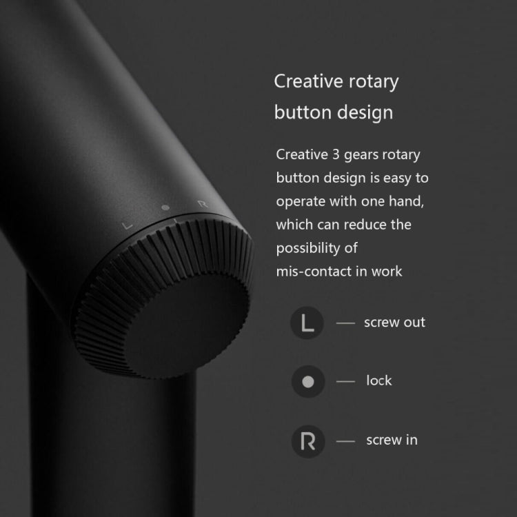 Original Xiaomi Mijia Cordless Rechargeable Screwdriver With 12 PCS S2 Screw Bits, With 12 PCS S2 Screw – Durable Build, Easy to Use
