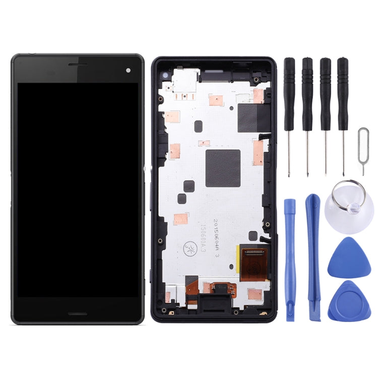 LCD Screen and Digitizer Full Assembly with Frame for Sony Xperia Z3 Mini Compact – Durable Build, Easy to Use, For Xperia Z3 Mini Compact OEM, Xperia Z3 Mini Compact, For Xperia Z3 Mini Compact, Xperia Z3 Mini Compact (Green)