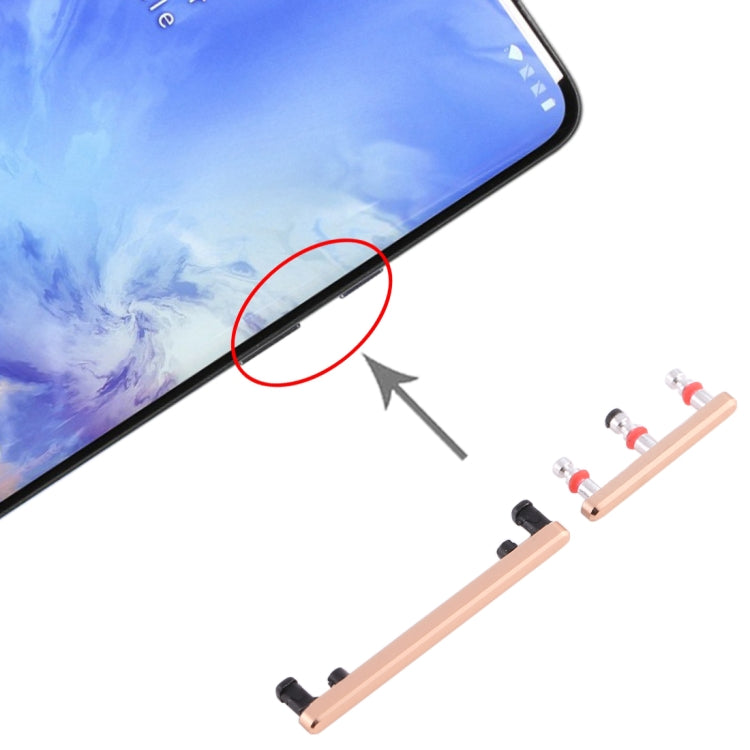 For OnePlus 7 Pro Power Button and Volume Control Button – Durable Build, Easy to Use, For OnePlus 7 Pro(Gold), For OnePlus 7 Pro(Blue) For OnePlus 7 Pro(Gold) Gold