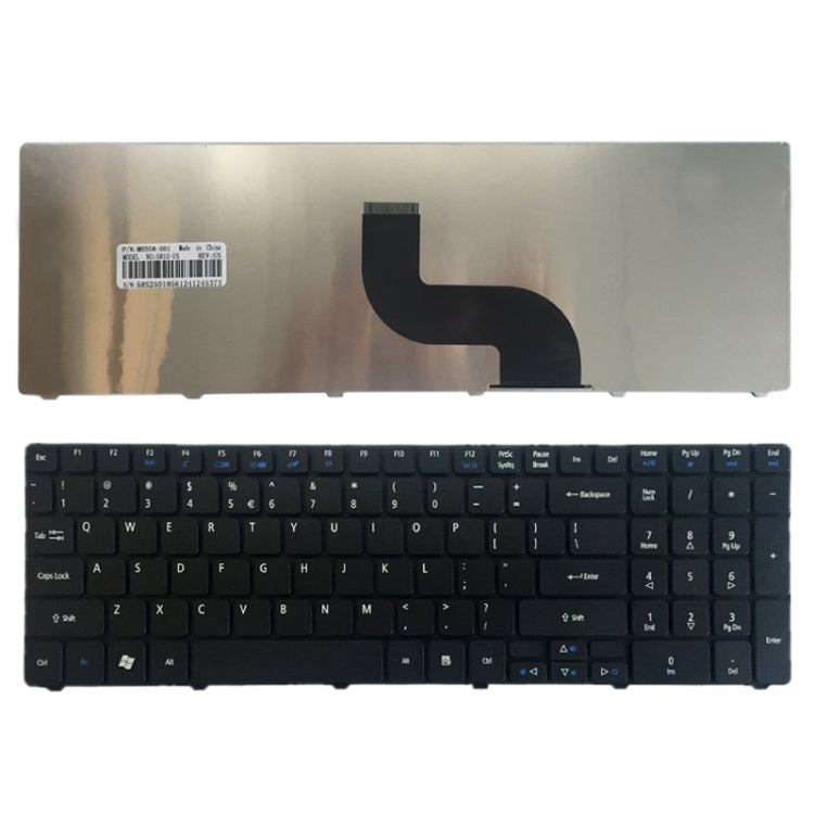US Version English Laptop Keyboard for Acer Aspire 5740 / 5742 / 5810T – Durable Build, Easy to Use, For Acer Aspire 5740