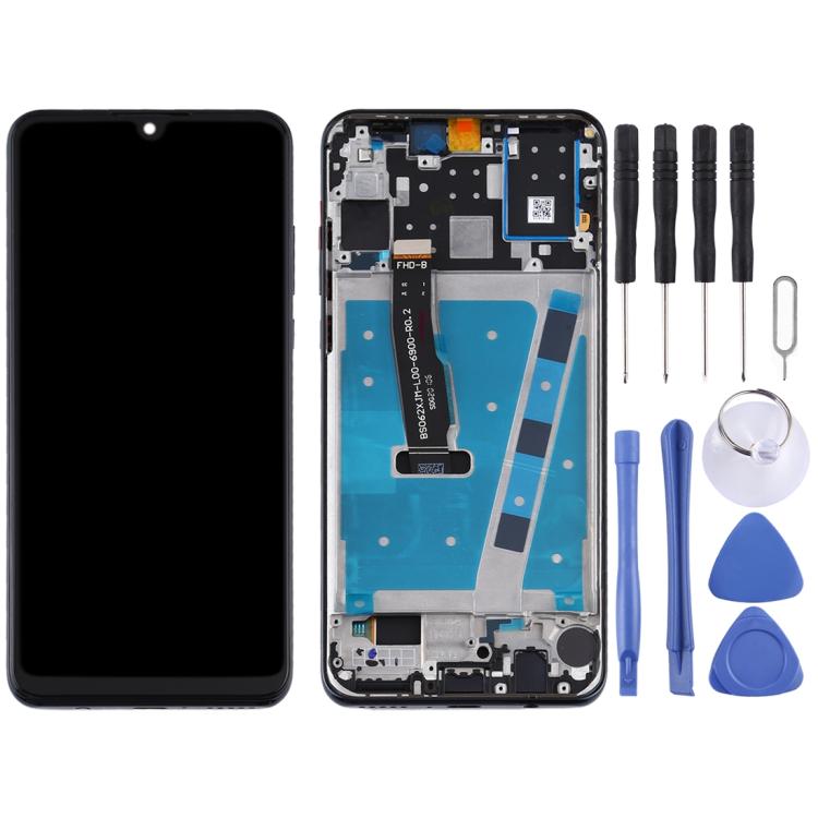 LCD Screen and Digitizer Full Assembly with Frame for Huawei P30 Lite / Nova 4e (RAM 6G / High Version) – Durable Build, Easy to Use, For Huawei P30 Lite(High Version)