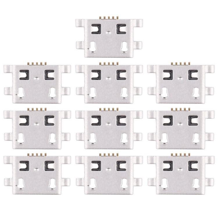 10 PCS Charging Port Connector for Huawei Y6 – Durable Build, Easy to Use, For Huawei Y6 For Huawei Y6