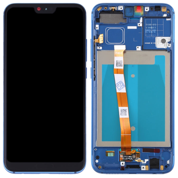 LCD Screen and Digitizer Full Assembly with Frame for Huawei Honor 10 – Durable Build, Easy to Use, For Honor 10