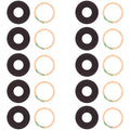 10 PCS Back Camera Lens for Google Pixel 3a – Durable Build, Easy to Use, For Google Pixel 3a (10pcs) For Google Pixel 3a (10pcs)