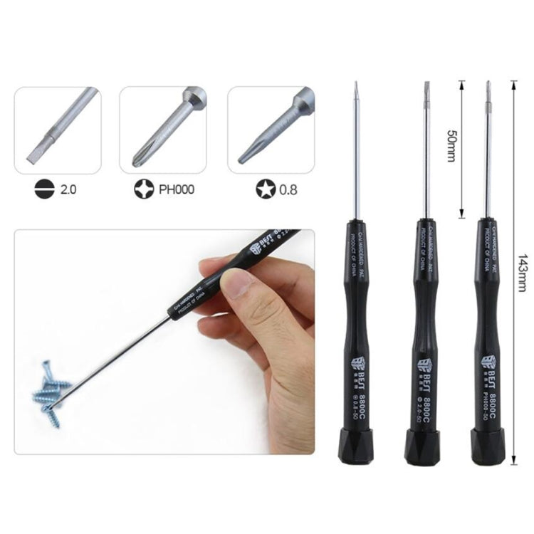 10 in 1 BEST BST-605 Tool Kit Disassemble Opening Tools For iPhone 3 / 4 / 4S / 5, BST-605 – Durable Build, Easy to Use