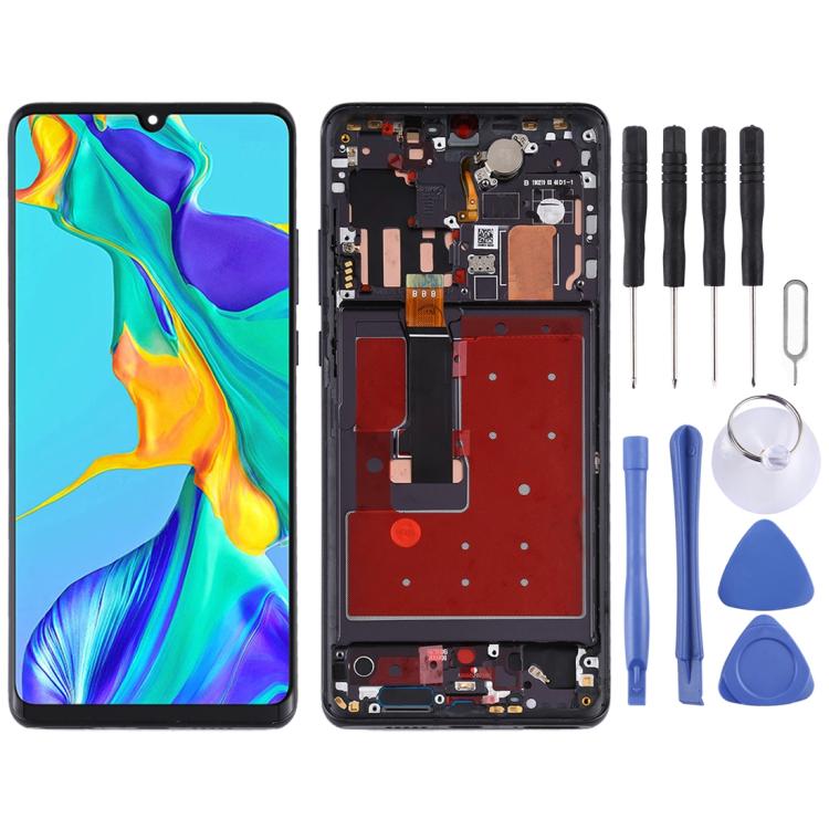 LCD Screen and Digitizer Full Assembly with Frame for Huawei P30 Pro – Durable Build, Easy to Use, For Huawei P30 Pro with Frame, For Huawei P30 Pro (Breathing Crystal), For Huawei P30 Pro (Twilight)