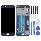 LCD Screen (TFT) + Touch Panel with Frame – Durable Build, Easy to Use, For OPPO R9s (TFT), For OPPO R9s For OPPO R9s (TFT) Black