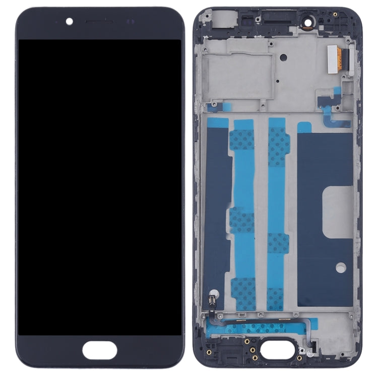 LCD Screen (TFT) + Touch Panel with Frame – Durable Build, Easy to Use, For OPPO R9s (TFT), For OPPO R9s