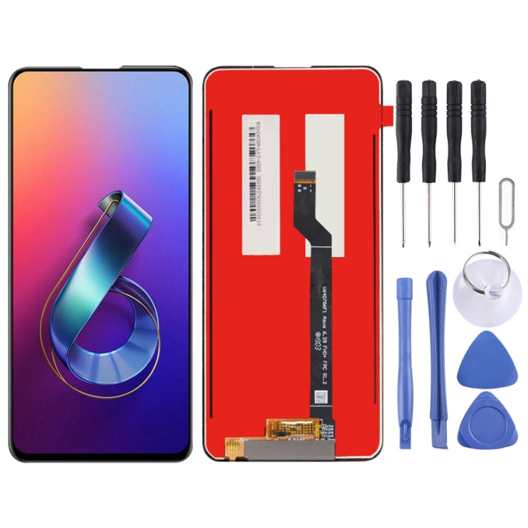 LCD Screen and Digitizer Full Assembly for ASUS Zenfone 6 (2019) ZS630KL – Durable Build, Easy to Use, For ASUS Zenfone 6 (2019) ZS630KL