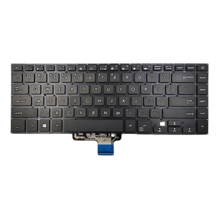 US Version Keyboard for Asus VivoBook S15 S510 S510U S510UA S510UA-DS51 S510UA-DS71 S510UA-RB31 S510UA-RS31 – Durable Build, Easy to Use, For VivoBook S15 (US)