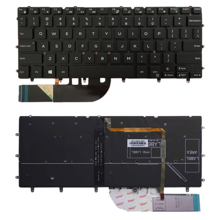US Version Keyboard with Keyboard Backlight for DELL Inspiron XPS 13 7000 7347 7348 7352 7353 7359 15 7547 7548 9343 9350 9360 N7548 – Durable Build, Easy to Use, For Inspiron XPS 13 (US) For Inspiron XPS 13 (US)