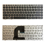 US Version Keyboard with Silver Frame for HP EliteBook 8470B 8470P 8470 8460 8460p 8460w ProBook 6460 6460b 6470 – Durable Build, Easy to Use, For EliteBook 8470B (US)