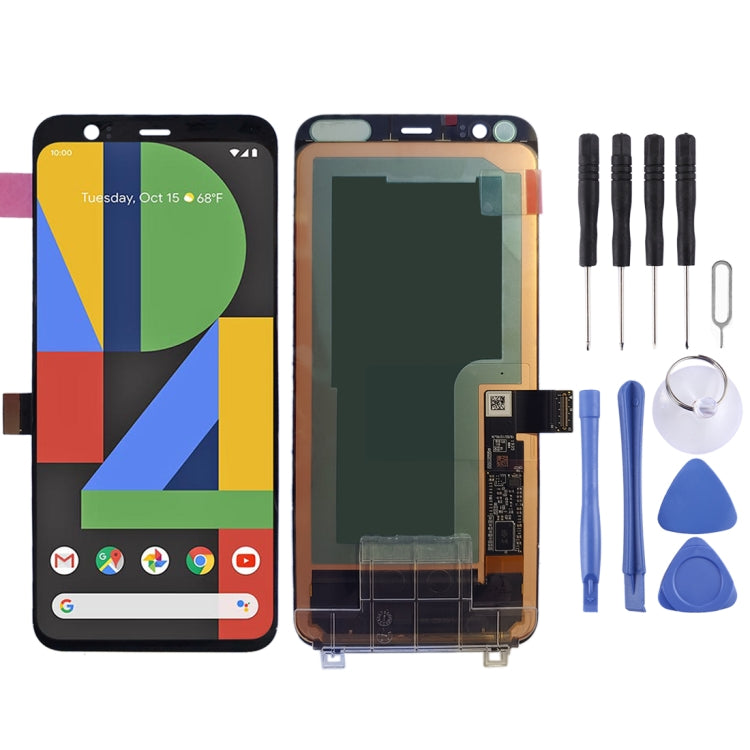 LCD Screen and Digitizer Full Assembly for Google Pixel 4 – Durable Build, Easy to Use, For Google Pixel 4 For Google Pixel 4