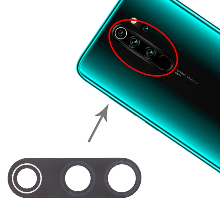 10 PCS Back Camera Lens for Xiaomi Redmi Note 8 Pro – Durable Build, Easy to Use, For Xiaomi Redmi Note 8 Pro