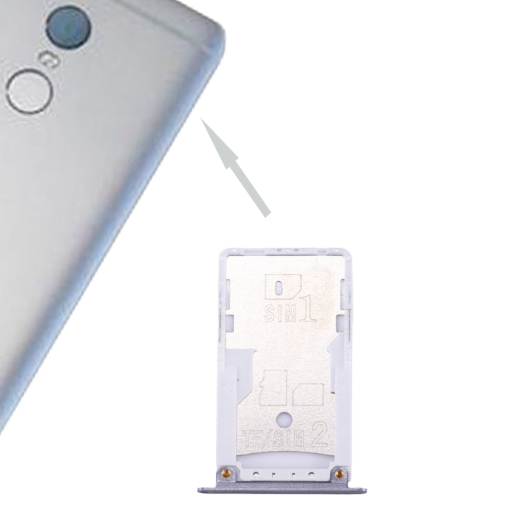 SIM & SIM / TF Card Tray, Redmi Note 4 – Durable Build, Easy to Use, For Xiaomi Redmi Note 4, For Redmi Note 4 Redmi Note 4 Grey