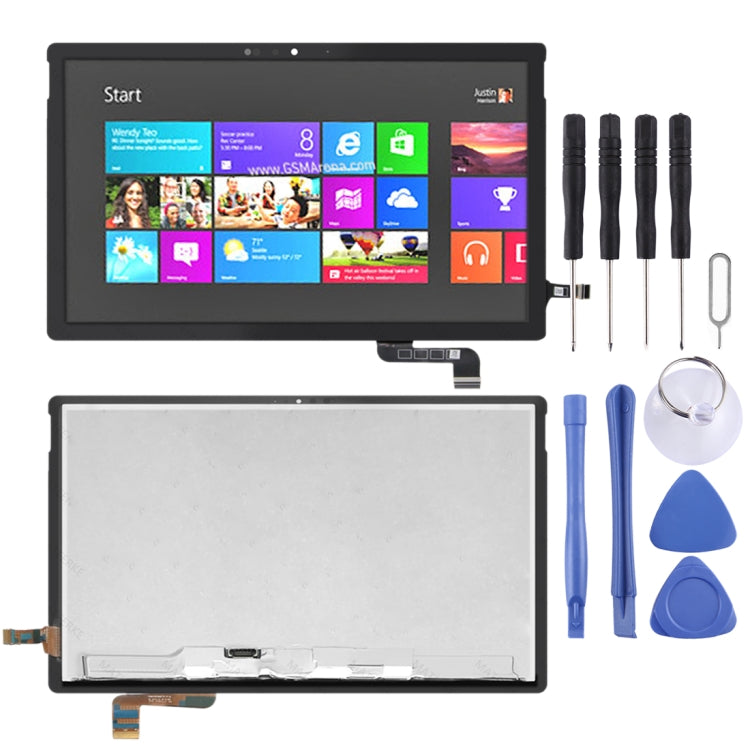 LCD Screen and Digitizer Full Assembly for Microsoft Surface Book 2 1806 13.5 inch – Durable Build, Easy to Use, For Microsoft Surface Book 2 For Microsoft Surface Book 2