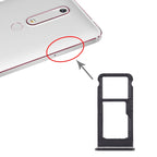 SIM Card Tray + SIM Card Tray / Micro SD Card Tray for Nokia 6.1 / 6 (2018) / TA-1043 TA-1045 TA-1050 TA-1054 TA-1068 – Durable Build, Easy to Use, For Nokia 6.1