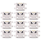 10 PCS Charging Port Connector for Xiaomi Redmi 7 / Redmi 7A – Durable Build, Easy to Use, For Redmi 7 For Redmi 7