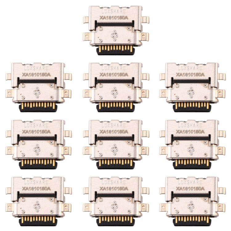 10 PCS Charging Port Connector for Xiaomi Mi 8 SE / Max 2 – Durable Build, Easy to Use, For Mi 8 SE / Max 2