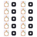 For Galaxy C7 Pro / C7010 10pcs Back Camera Lens Cover with Sticker, Galaxy C7 Pro Galaxy C7 Pro