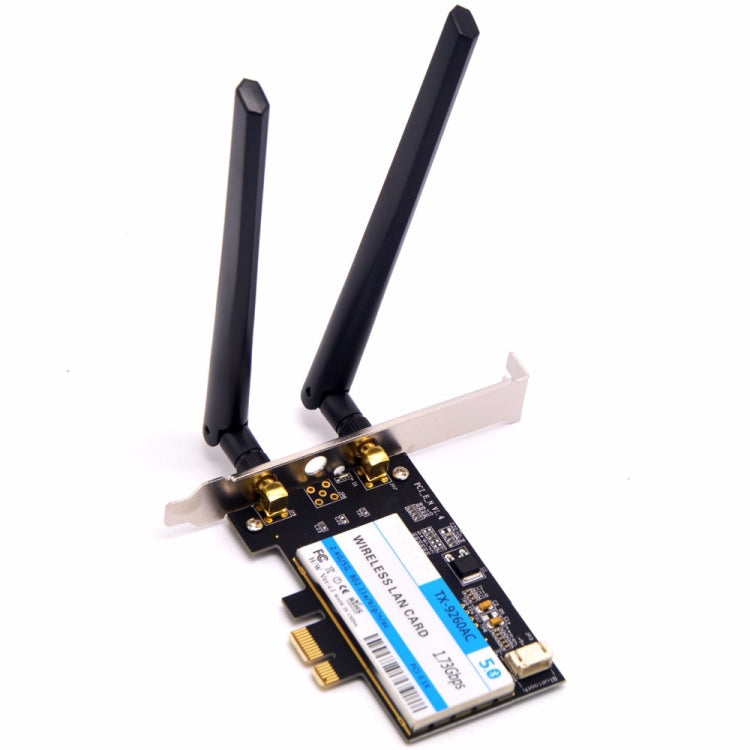 TX-9260AC Wireless-AC Dual Band 802.11ac 1730Mbps Desktop PCI-e WiFi Adapter + Bluetooth 5.0 WLAN Network Card for Intel 9260ac, TX-9260AC 1730Mbps – Bluetooth