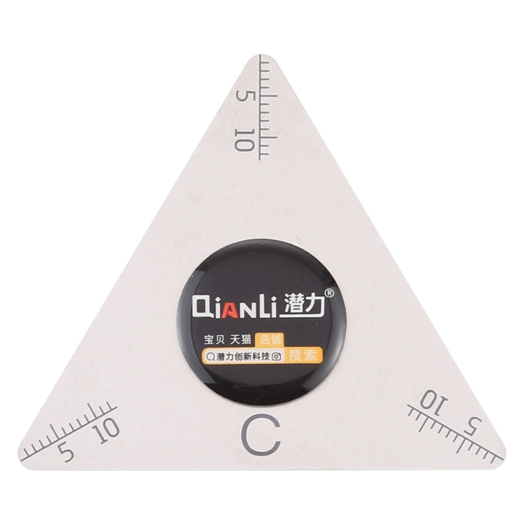 Qianli Triangle Shape Pry Opening Tool With Scales, Triangle – Durable Build, Easy to Use Triangle