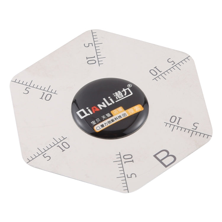 Qianli Hexagram Shape Pry Opening Tool With Scales, Hexagram – Durable Build, Easy to Use