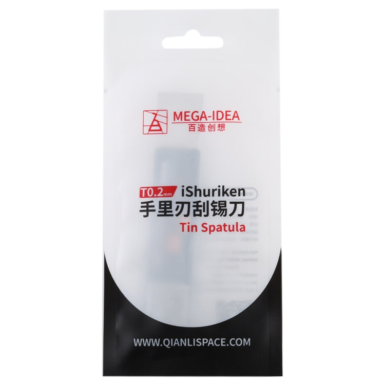 Qianli iShuriken T0.2mm Solder Paster Scraping Tin Knife Wear-resistant Bevel, Bevel – Wear-resistant