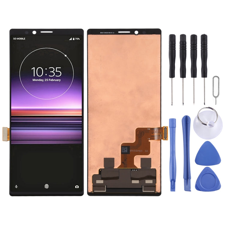 Original LCD Screen and Digitizer Full Assembly for Sony Xperia 1 – Durable Build, Easy to Use, For Sony Xperia 1 For Sony Xperia 1