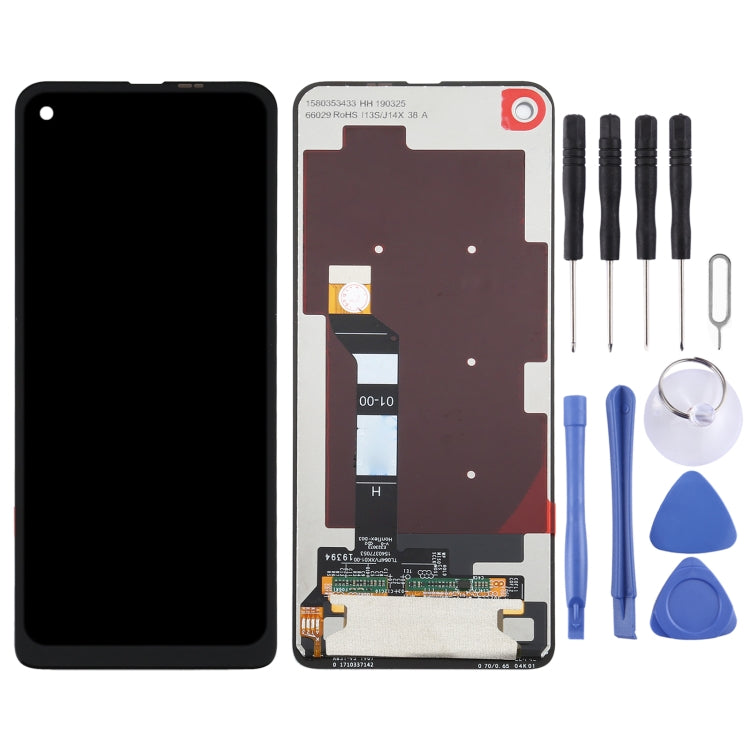 LCD Screen and Digitizer Full Assembly for Motorola One Vision – Durable Build, Easy to Use, For Moto One Vision