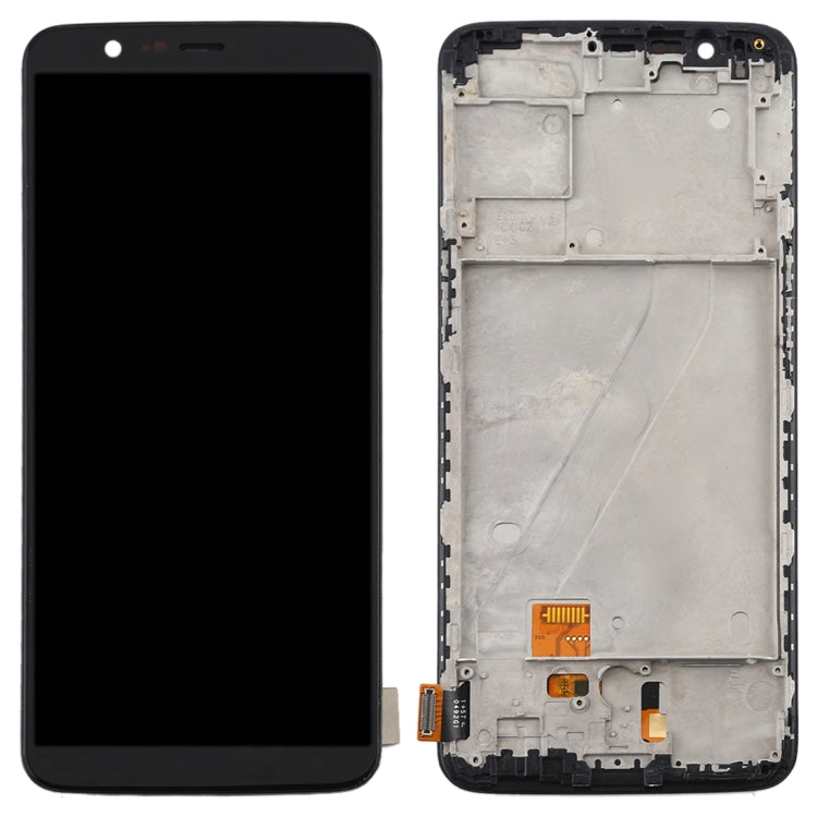 A5010 TFT Material LCD Screen and Digitizer Full Assembly with Frame – Durable Build, Easy to Use, For OnePlus 5T