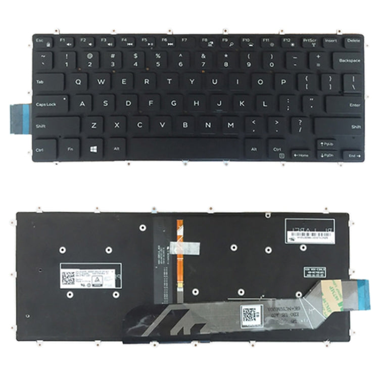 US Version Keyboard with Keyboard Backlight for DELL Inspiron 13 5368 5378 5578 7368 7378 – Durable Build, Easy to Use, For DELL Inspiron 13 (US) For DELL Inspiron 13 (US)
