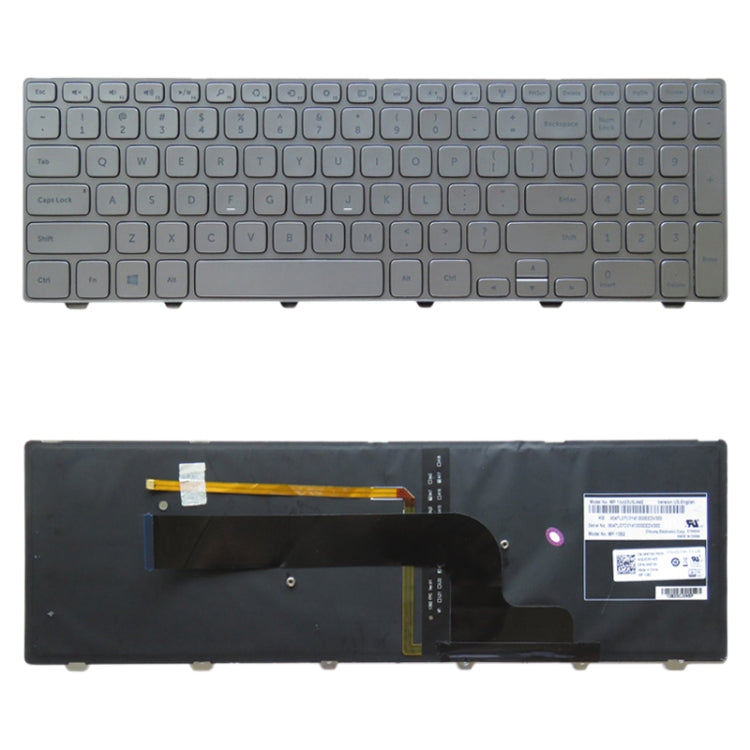 US Version Keyboard with Keyboard Backlight for DELL Inspiron 15 7000 Series 7537 P36F – Durable Build, Easy to Use, For DELL Inspiron 15 (US) For DELL Inspiron 15 (US)