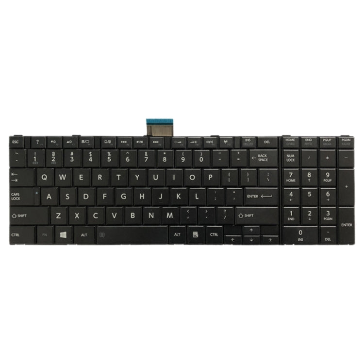 US Version Keyboard for Toshiba Satellite C50D C50-A C50-A506 C50D-A C55T-A C55-A C55D-A – Durable Build, Easy to Use, For Toshiba Satellite C50D (US)