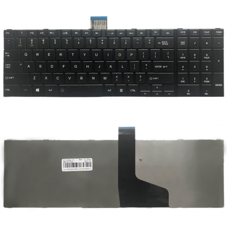US Version Keyboard for Toshiba Satellite C850 C850D C855 C855D L850 L850D L855 L855D L870 L870D – Durable Build, Easy to Use, For Toshiba Satellite C850 (US) For Toshiba Satellite C850 (US)