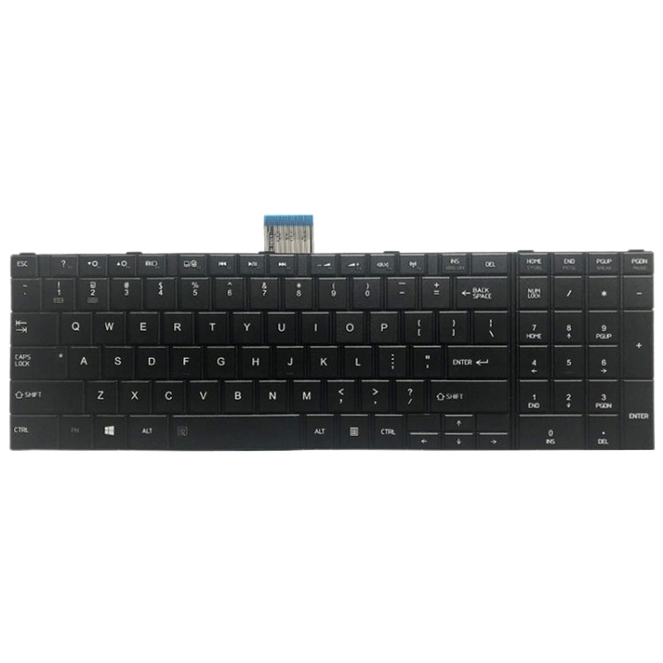 US Version Keyboard for Toshiba Satellite C850 C850D C855 C855D L850 L850D L855 L855D L870 L870D – Durable Build, Easy to Use, For Toshiba Satellite C850 (US)